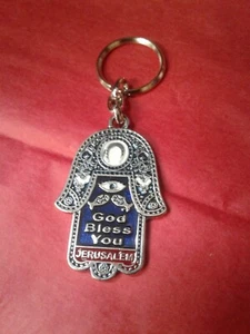 GOOD LUCK CHARM WITH TRAVELING PRAYER AGAINST BAD EYE #1 - Picture 1 of 2