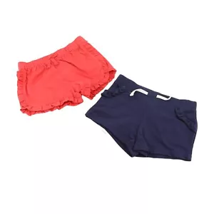 Carter's Girl's 2-Piece Mix & Match Short Set, size 4T, Navy / Coral - Picture 1 of 7