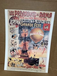 Impresión de póster vintage de Les Prevoyants de L'Avenir MUSEE de la Publicite Paris - Imagen 1 de 12