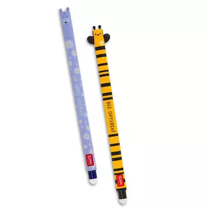 LEGAMI 2er Set aus HIPPO und Biene Gel Schreiber Stift löschbare Tinte radierbar - Bild 1 von 5