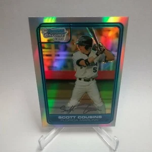 Scott Cousins Marlins 2006 Bowman Chrome Draft Picks Refractor #DP56 - Picture 1 of 3