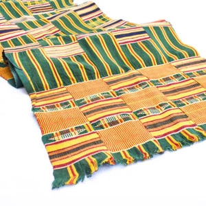 Kente Cloth Women's Ghana 79x15 Inch - Picture 1 of 6