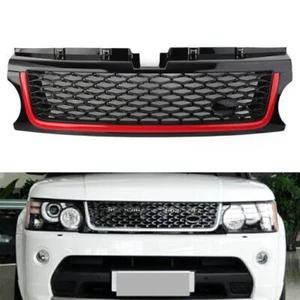 Front Grille Upper Grill Fit Range Rover Sport 2010 2011 2012 2013 Black - Picture 1 of 9