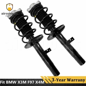 Pair Front Left & Right Shock Strut Assys w/VDC For BMW X3M F97 X4M F98 2020-22 - Picture 1 of 6