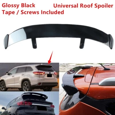 Fit For Toyota Highlander 14-19 Rear Roof Spoiler Modified Wing ABS Gloss Black — 第 1/4 张图片