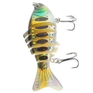 Esca galleggiante articolata nodulata esca da pesca artificiale - Foto 1 di 12