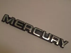 Trunk Script Emblem 1992 1993 1994 1992 1996 1997 Mercury Grand Marquis Badge OE - Picture 1 of 7