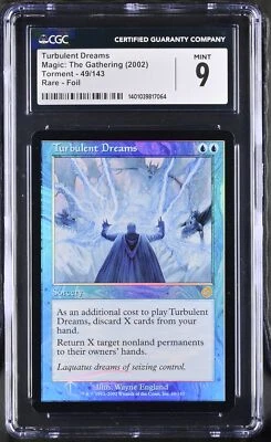 TURBULENT DREAMS Torment Foil Rare CGC 9 MTG [Nostalgium] - Image 1 of 2
