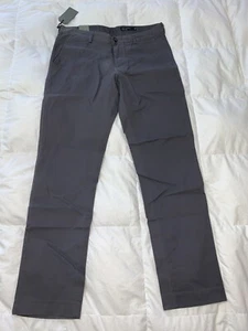 Auténticos Pantalones para Hombre ALLSAINTS Pacific Chino Calce Ajustado Azul Gasolina Gris Talla 34* - Imagen 1 de 10
