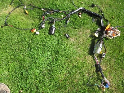 2001 01 DODGE RAM truck 1500 2500 3500 FUSE PANEL DASH IGNITION HARNESS 56045365 - Image 1 of 4