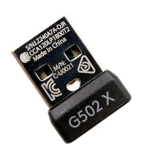 USB Dongle Mouse Receiver Adapter for Logi-tech G502X/G502X Plus Wireless Mouse - Picture 1 of 6
