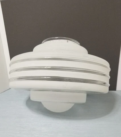 Skyscraper Art Deco Art Nouveau style  Art Glass Light Pendant Shade large Cover
