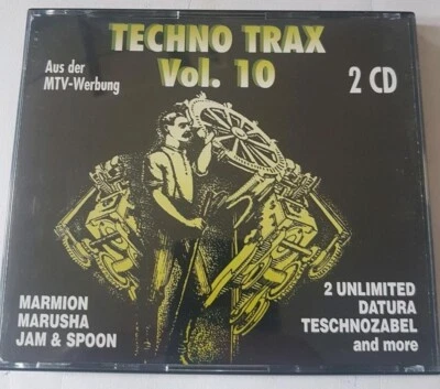 TECHNO TRAX Vol. 10 die CD ist Neu & unbespielt nicht in Folie verschweißt, - Bild 1 von 2