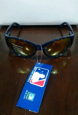 New MLB Atlanta Braves Dark Blue/Chrome Lens Solid Sunglasses -PMJS Cover
