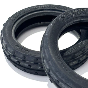 Tamiya 1/10 Super Hornet Front RC Buggy Tyres - Used OZRC ML380 - Picture 1 of 6