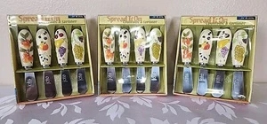 3 Set 4pz Distributori Formaggio Joie de Vivre Nuovo Festival Ottimo Regalo NUOVO - Foto 1 di 10
