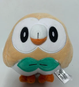 Pokemon Rowlet WCT Wicked Cool Toys 6,5” Peluche Suave En muy buena condición (R2) - Imagen 1 de 3