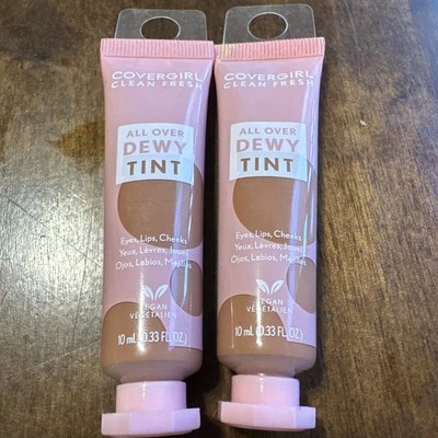 COVERGIRL Tinte Limpio Fresco Todo Rocío, Toasty Nude 200, 0.33 fl oz Lote de 2 Foto 1 de 4