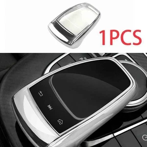 Central Console Multimedia 2015-2018 ABS Silver For Benz C-Class 1X Cover Trim - Picture 1 of 7