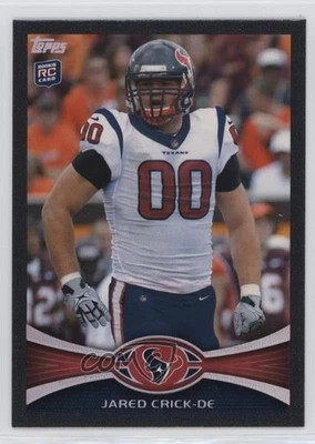 2012 Topps Black /57 Jared Crick #97 Rookie RC - Image 1 of 2