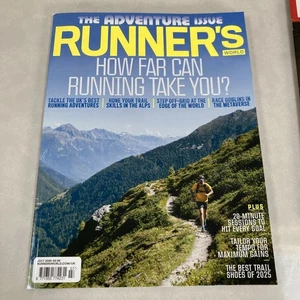 Runner’s World July 2025 adventure issue goals trail shoes - Picture 1 of 1