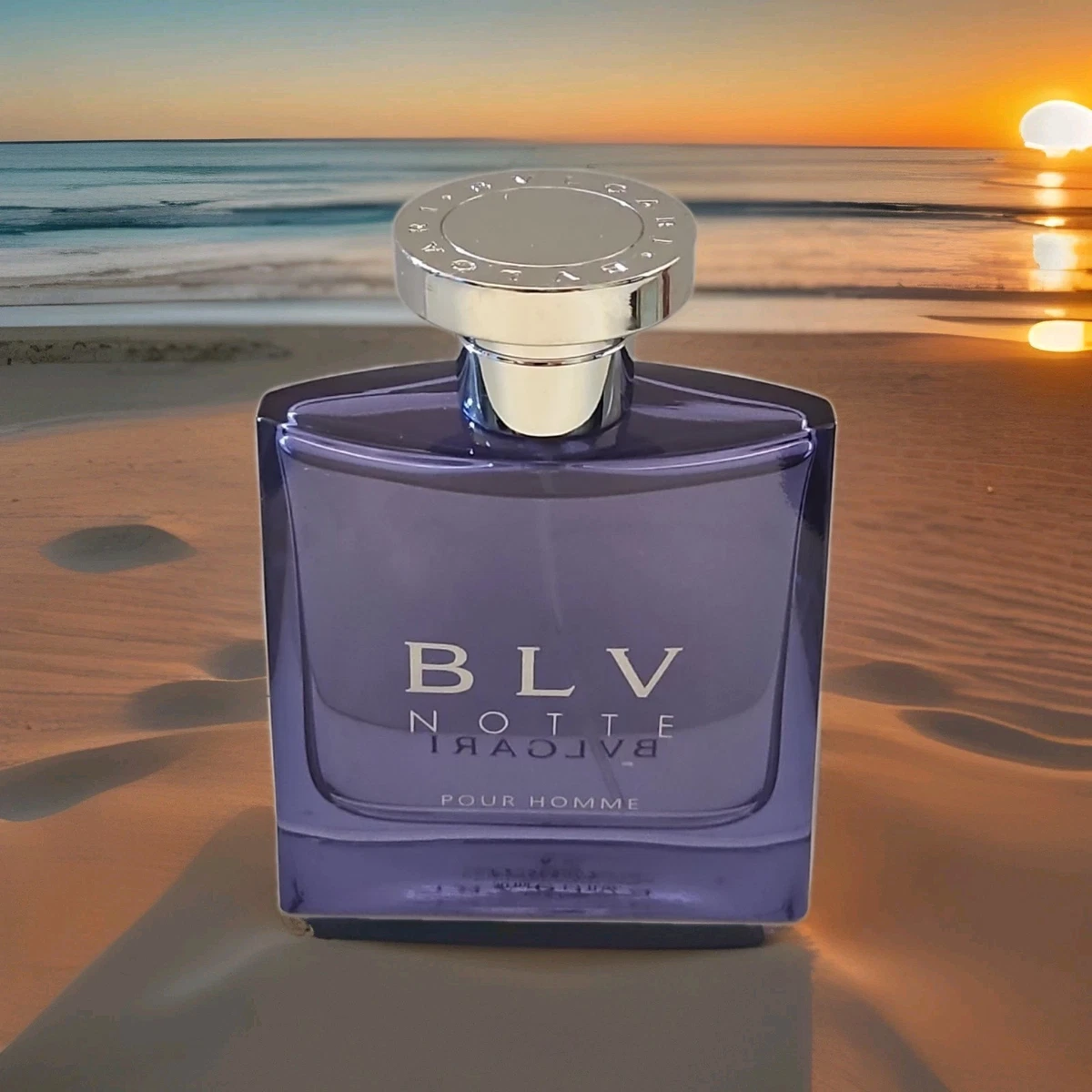 Bvlgari BLV Notte Pour Homme Eau De Toilette 1.7 FL Oz 50ml Rare