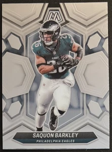 Saquon Barkley 2024 Panini Mosaic #177 Silver Prizm - Bild 1 von 2