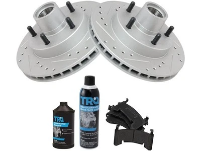 Front Brake Pad and Rotor Kit For 1982-1988 Oldsmobile Cutlass Supreme PX968BD - Image 1 of 2