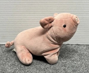 Jellycat London Mellow Mallow Pig 8" Plush Stuffed Animal Small - Picture 1 of 4