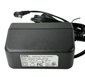 Adaptador de repuesto de conmutación DVE Modelo: DSA-15P-05 probado - Imagen 1 de 8