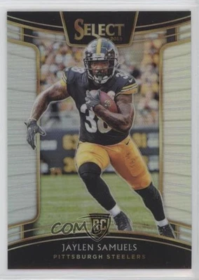 2018 Panini Select Concourse Silver Prizm Jaylen Samuels #9 Rookie RC - Image 1 of 2