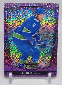 2024-25 O-Pee-Chee Platinum J.T. Miller Violet Pixels #'D 215/299 #66 - Picture 1 of 2