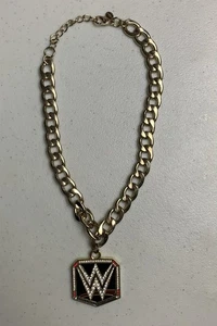 WWE World Heavyweight Champion Strass Halskette 2014 Authentic WWE Preowned - Bild 1 von 15