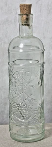 grape vine wine bottle made in Spain good condition with cork - Picture 1 of 10