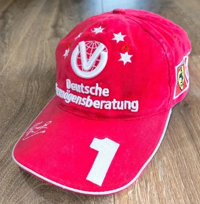Michael Schumacher Dvag Driver Cap 2003 Ferrari Hat - Image 1 of 4