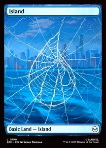 MTG Island 190 Full Art Foil Land Marvel Spider-Man - Bild 1 von 1
