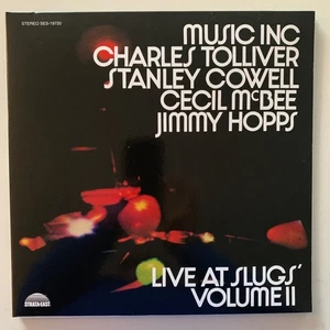 Music Inc – Live At Slugs' Volume II - 2021 Ltd Analogue G'Fold Vinyl LP - NM/NM - Picture 1 of 6