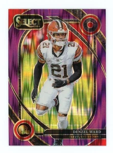 2024 Panini Select #248 Denzel Ward Club Level Purple Shock Prizm /360 - Picture 1 of 2