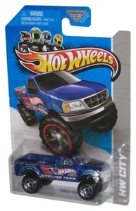 Hot Wheels HW City (2012) Blue Ford F-150 Toy Truck 45/250 - Picture 1 of 1