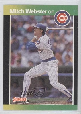 1989 Donruss Baseball's Best Box Set Mitch Webster #261 - Image 1 of 2
