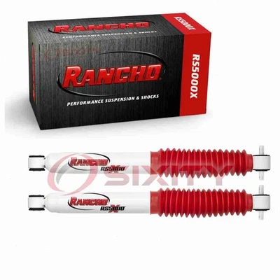Amortiguadores traseros Rancho RS5000X de 2 piezas para Chevrolet Tahoe 1995-2000 5,7 L wl Foto 1 de 4