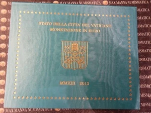 STATO DELLA CITTA' DEL VATICANO MONETAZIONE IN EURO ANNO 2013 COD. 3640 - Picture 1 of 4