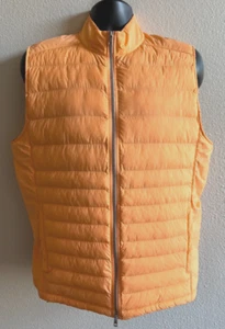 NWT Peter Millar Sz Large Crown Elite Light Quilted Puffer Vest MS23Z10 Peach - Picture 1 of 3