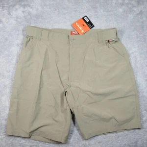 Simms Shorts Herren Größe 2XL hellbraun Tumbleweed superleicht Angeln Wandern Reißverschlusstaschen - Bild 1 von 22
