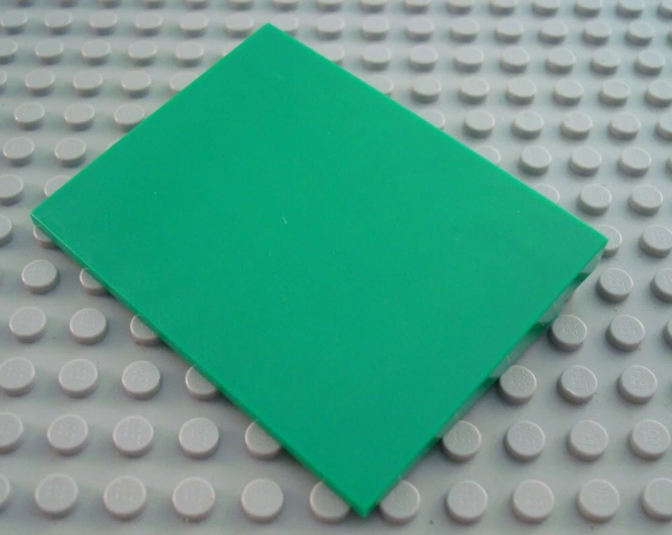 LEGO verde 6x8 pieza pendiente techo Foto 1 de 1
