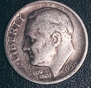 1950-S/S๐ ROOSEVELT DIME SEMI KEY DATE - Picture 1 of 6