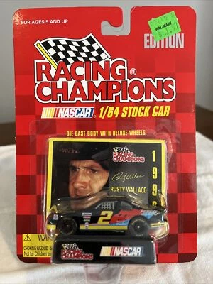 Racing Champions Nascar Rusty Wallace #2 1/64 Stock Car Edición 1996 Nuevo Foto 1 de 4