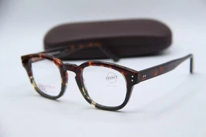 NEW JEAN LAFONT REEDITION MILES 5084 HAVANA GREEN AUTHENTIC EYEGLASSES 48-23 - Picture 1 of 5