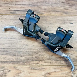 Vintage Shimano XTR ST-M950 Shifters V-Brake Levers 3x8 CLEAN LOW MILEAGE - Picture 1 of 15
