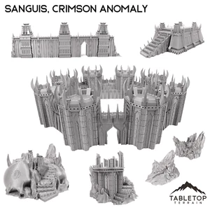 Sanguis, Crimson Anomaly - Fantasy Grimdark Demon Terrain - Picture 1 of 24